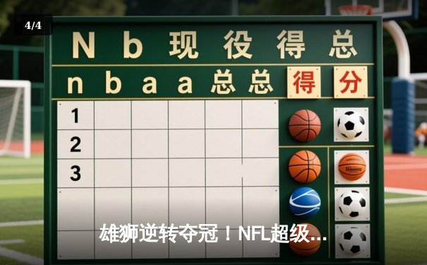 雄狮逆转夺冠！NFL超级碗决赛惊现史诗级翻盘 - 4